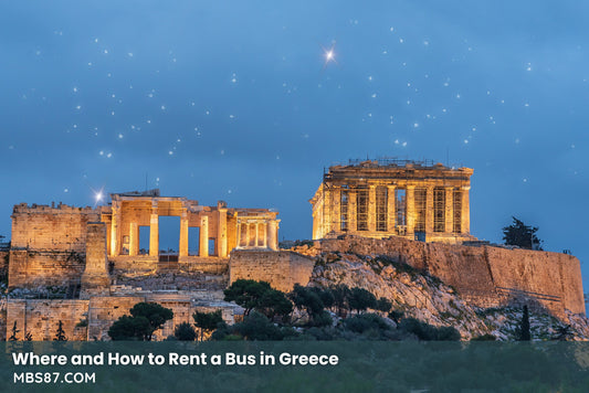 bus rental options in Greece