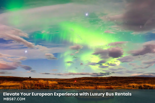 luxury bus rental Iceland